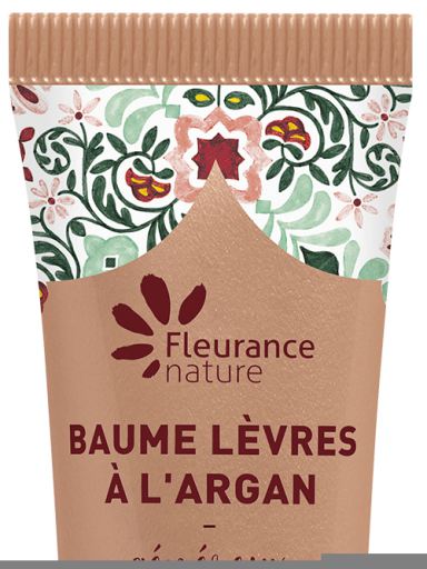 Fleurance Nature Baume &agrave; l&egrave;vres g&eacute;n&eacute;reux &agrave; l'argan bio 15 ml