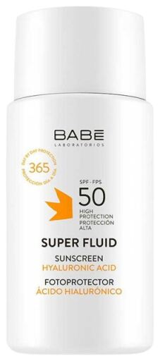 Bab&eacute; Cr&egrave;me solaire visage super fluide SPF 50 50 ml