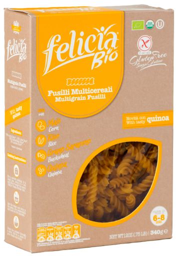 Felicia Bio P&acirc;tes Fusilli Multiceriali 340 gr