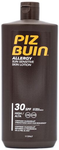 Lotion solaire anti-allergies FPS 30