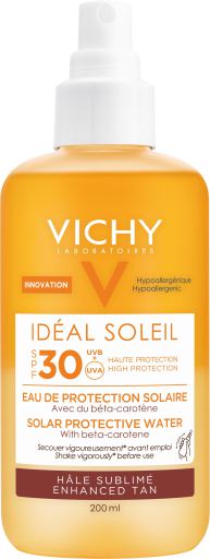 Vichy Capital Soleil Eau Solaire Protectrice Luminosit&eacute; 200 ml