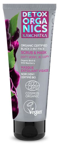 Detox Gommage et Masque Noir 2 en 1 75 ml