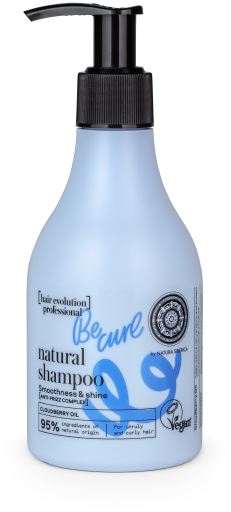 Natura Siberica Be Curl Shampoing Naturel Douceur et Brillance 245 ml