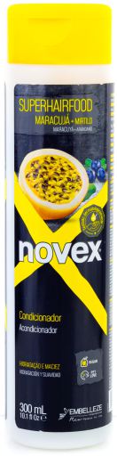 Novex SuperHairFood Apr&egrave;s-shampooing Fruit de la Passion et Myrtille 300 ml