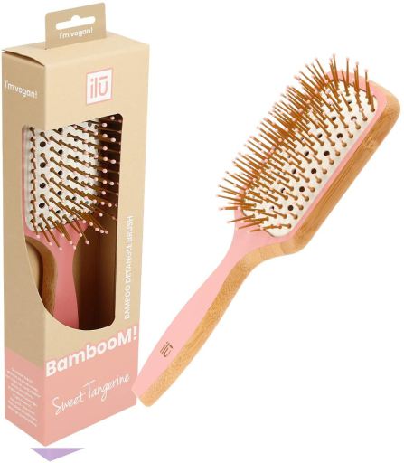 Brosse en bambou d&eacute;m&ecirc;lante Sweet Tangerine Palette