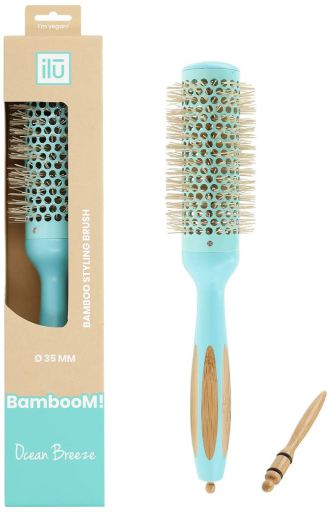 Tools For Beauty Brosse Bambou Ronde 35mm Ocean Breeze