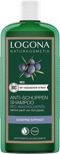 Logona Shampooing antipelliculaire &agrave; l'huile de gen&eacute;vrier 250 ml