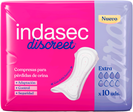 Indasec Serviettes hygi&eacute;niques discr&egrave;tes
