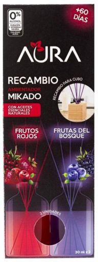Cube D&eacute;sodorisant Recharge Fruits Rouges Fruits des Bois 30 ml