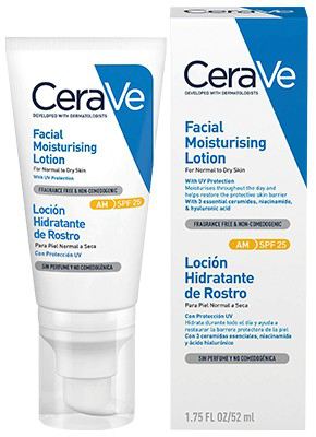 Cerave Lotion hydratante visage SPF 25 52 ml