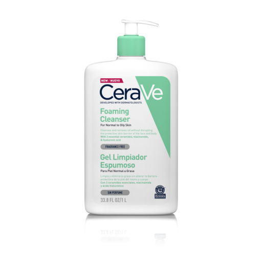 Cerave Gel nettoyant moussant