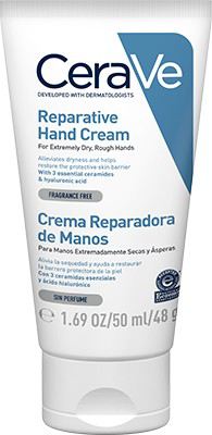 Cerave Cr&egrave;me r&eacute;paratrice pour les mains pour peaux normales &agrave; s&egrave;ches 50 ml