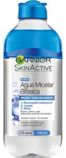Garnier Skin Active Sensitive eau micellaire pour peaux sensibles 400 ml