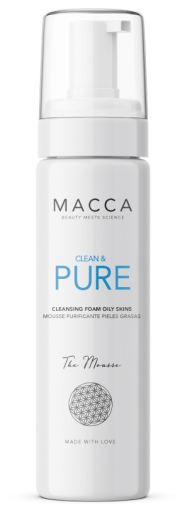 Macca Clean & Pure mousse nettoyante pour peaux grasses 200 ml