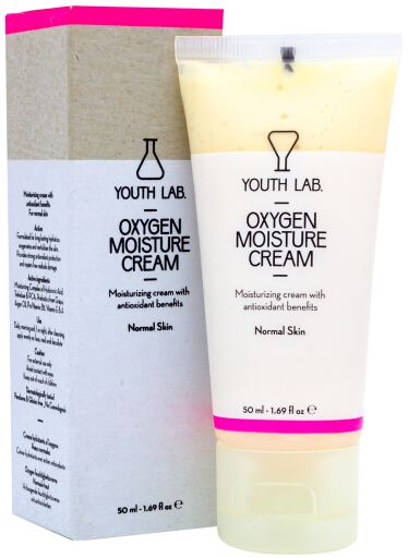 Youth Lab Cr&egrave;me hydratante &agrave; l'oxyg&egrave;ne pour peaux normales 50 ml