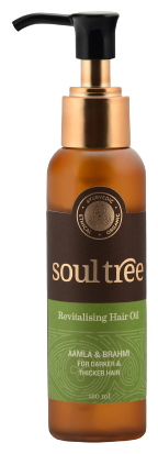 Soultree Huile capillaire revitalisante &agrave; l'Aamla et au Brahmi 120 ml