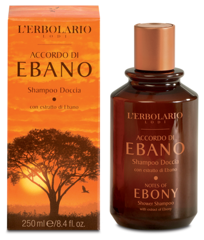 Shampooing &agrave; l'accord d'&eacute;b&egrave;ne 250 ml