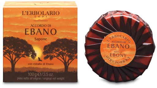 L'Erbolario Acorde Ebano Savon Parfum&eacute; 100 gr
