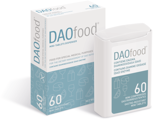DR Healthcare Distributeur DAOfood 60 mini comprim&eacute;s