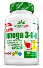 Greenday&reg; Super Om&eacute;ga 3-6-9 - 90 G&eacute;lules