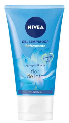Nivea Gel Nettoyant Rafra&icirc;chissant Fleur de Lotus 150 ml