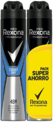 D&eacute;odorant Spray pour Homme Cobalt Dry 2x200 ml