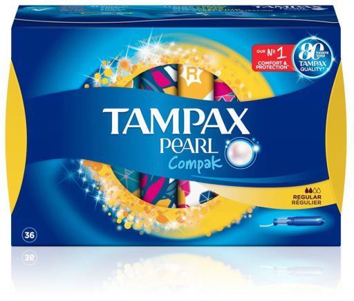Tampax Tampon Compak Pearl Regular