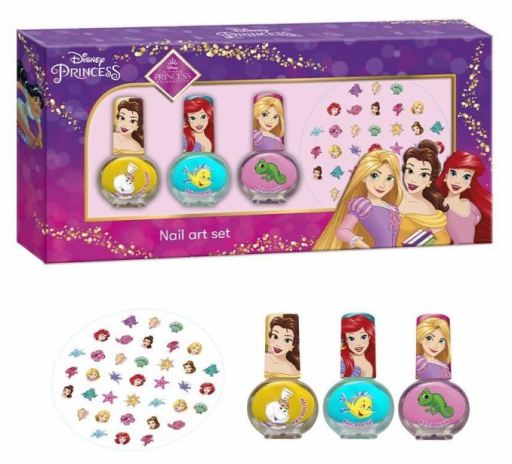 Cartoons Set Nails Disney Princesses Nail painting + 3 pi&egrave;ces