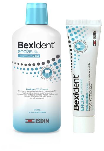 Isdin Bain de bouche Bexident Gums 500 ml + Dentifrice Gums 75 ml