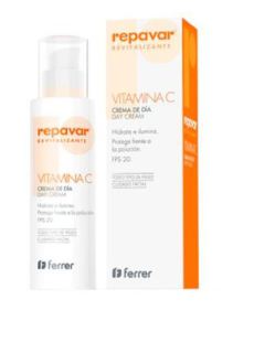 Repavar Cr&egrave;me de jour revitalisante &agrave; la vitamine C Spf20 50 ml