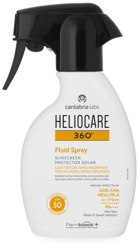 Heliocare Spray Fluide 360 SPF 50 250 ml