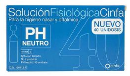 Cinfa Solution physiologique nasale unidose 40 unit&eacute;s