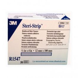 3M Suture Steri-Strip 12x100 mm 6 unit&eacute;s