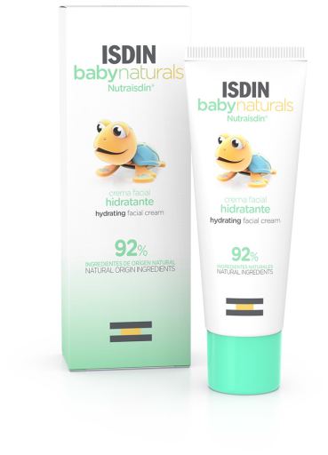 Isdin Cr&egrave;me hydratante quotidienne pour le visage BabyNaturals 50 ml