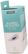 Grand coussinet de talon en silicone, 2 unit&eacute;s