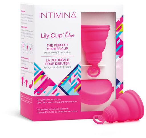 Intimina Coupe menstruelle pliable Lily Cup One pour d&eacute;butantes