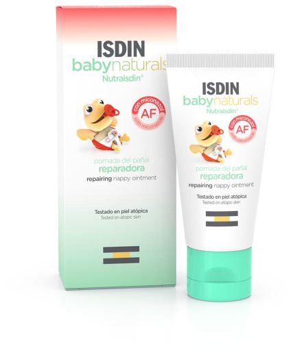Isdin Pommade r&eacute;paratrice pour couches BabyNaturals 50 ml