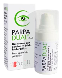 Brill Pharma Gel cr&egrave;me pour les paupi&egrave;res Hylo Parpadual 15 ml