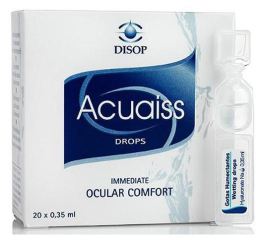 Disop Acuaiss Gouttes oculaires relaxantes dose unique 20 x 0,35 ml