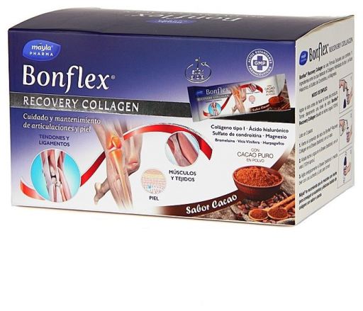 Bonflex Recovery Collagen Saveur Cacao 30 Sticks