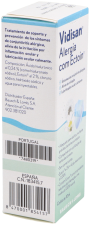 Collyre Vidisan contre les allergies à l'ectoïne 10 ml Collyre Vidisan contre les allergies à l'ectoïne 10 ml