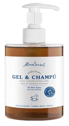 Alma Secret Gel & Shampoing Doux &agrave; l'Argan Calendula & Camomille 500 ml