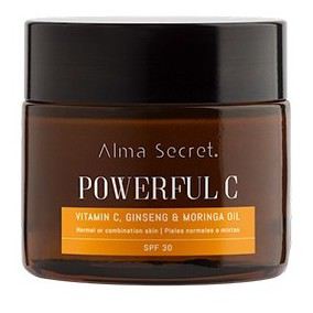 Alma Secret Puissant C Cr&egrave;me Anti-&Acirc;ge & &Eacute;claircissante au Moringa SPF 30 50 ml