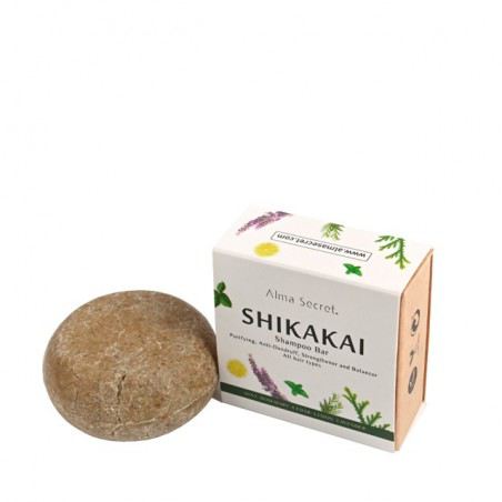Alma Secret Shikakai Shampooing Solide Anti-Chute & Anti-Pelliculaire 85 gr