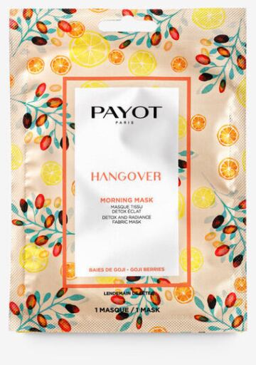 Payot Masque en tissu d&eacute;tox et luminosit&eacute; contre la gueule de bois