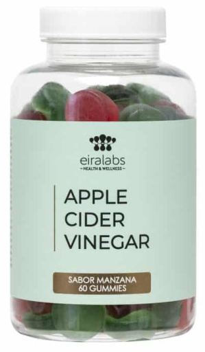 Eiralabs Pomme, Cidre et Vinaigre 60 Gummies