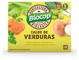 Biocop Cubes de Bouillon de L&eacute;gumes 6 unit&eacute;s