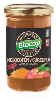 Biocop Compote de P&ecirc;ches et Curcuma 280 gr