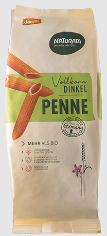 Naturata Penne &agrave; l'&eacute;peautre complet 500 gr