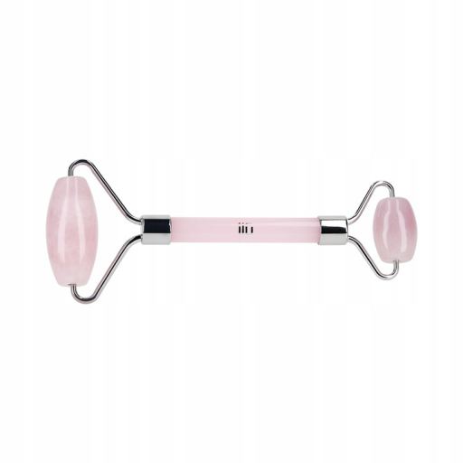 Ilu Rouleau de massage au quartz rose